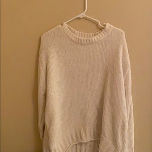 Fuzzy Cream Sweater